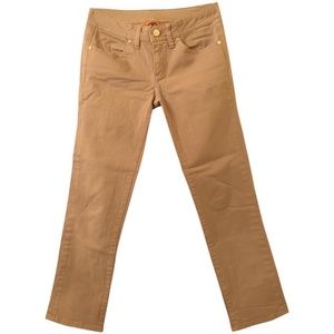 TORY BURCH Beige/Tan Cropped Jeans Size 25